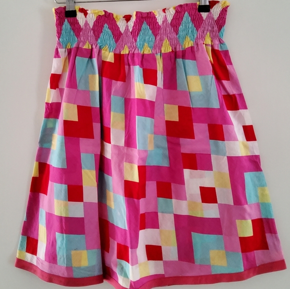 Zimmermann 100% Cotton Geometric Skirt - 1 - 10 - Picture 4 of 4